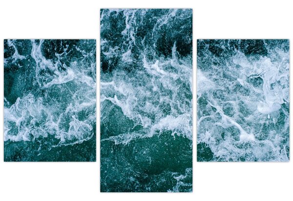 Slika - Oceanski valovi (90x60 cm)