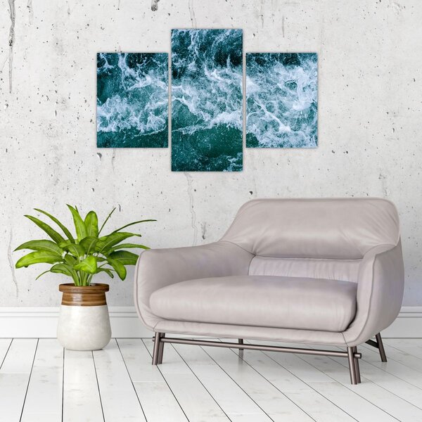 Slika - Oceanski valovi (90x60 cm)