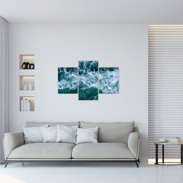 Slika - Oceanski valovi (90x60 cm)