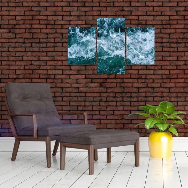 Slika - Oceanski valovi (90x60 cm)