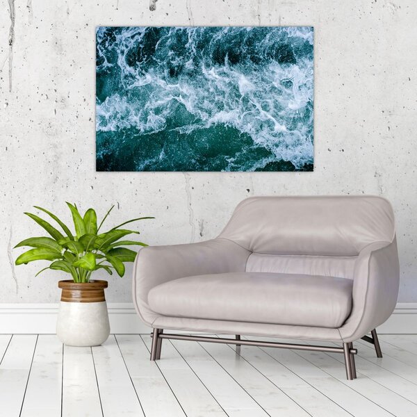 Slika - Oceanski valovi (90x60 cm)