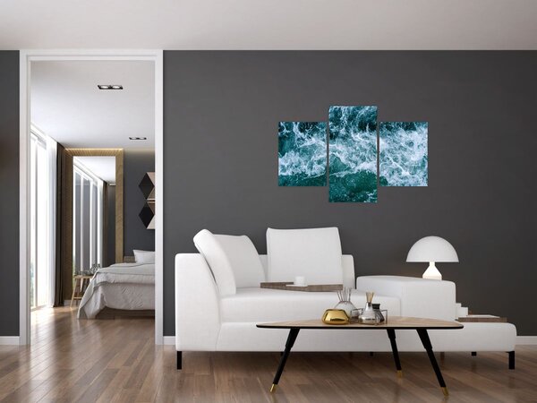 Slika - Oceanski valovi (90x60 cm)
