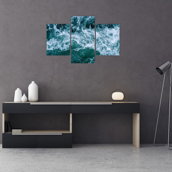 Slika - Oceanski valovi (90x60 cm)