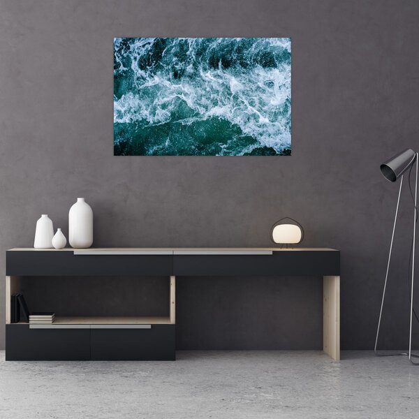 Slika - Oceanski valovi (90x60 cm)