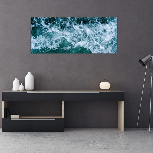 Slika - Oceanski valovi (120x50 cm)
