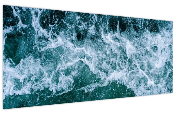Slika - Oceanski valovi (120x50 cm)