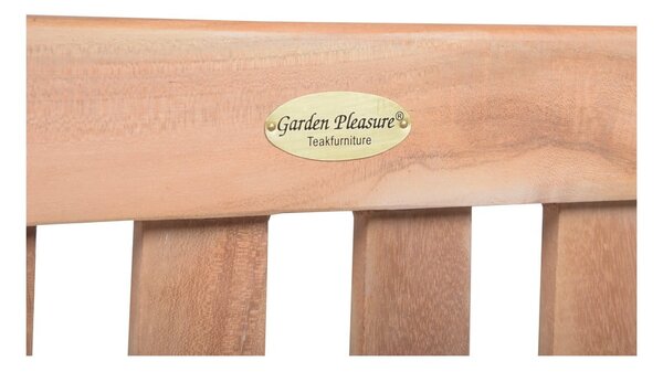 Vrtna klupa od masivnog drveta u prirodnoj boji Solo – Garden Pleasure