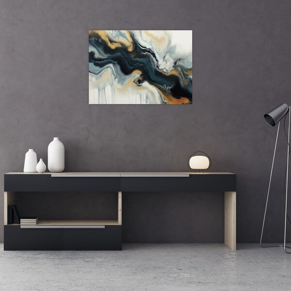 Slika - Mramorirani crtež (70x50 cm)