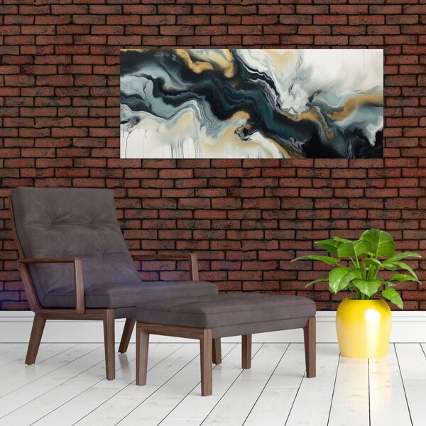 Slika - Mramorirani crtež (120x50 cm)