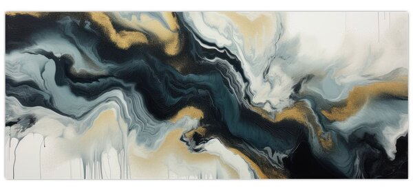 Slika - Mramorirani crtež (120x50 cm)