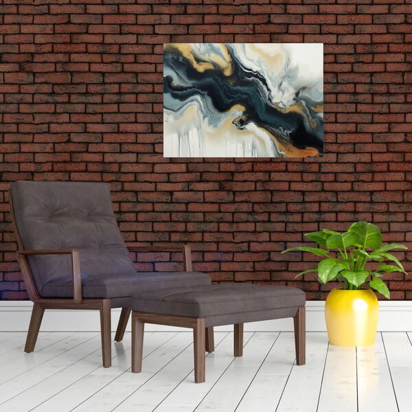 Slika - Mramorirani crtež (70x50 cm)