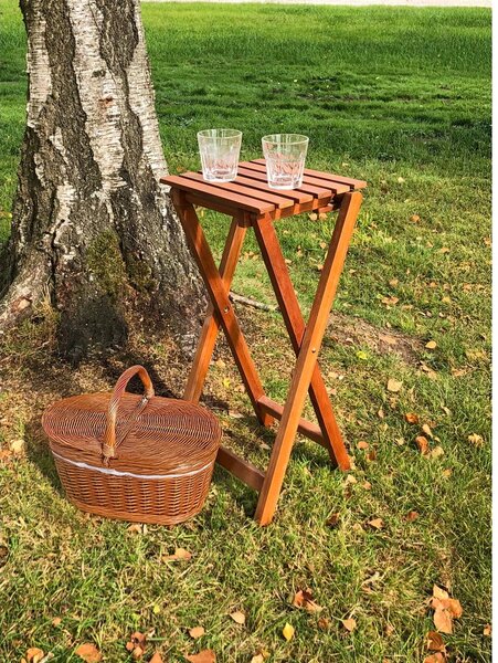 Vrtni stol od masivnog eukaliptusa 27x29 cm Yakima – Garden Pleasure