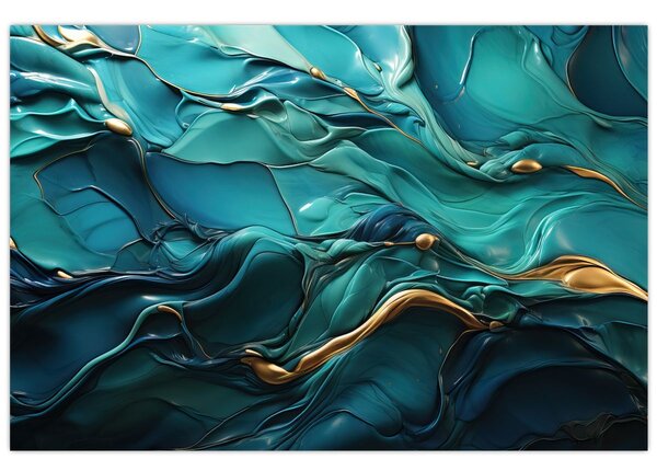 Slika - Apstraktne teksture (90x60 cm)