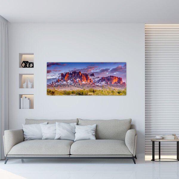 Slika - Planine u Arizoni (120x50 cm)