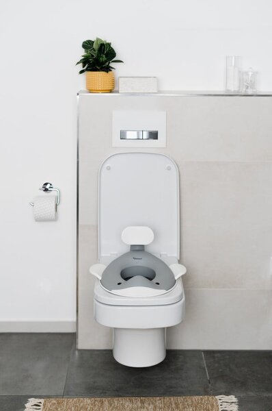 Tamno sivi dječji nastavak za WC Dark grey – Kindsgut