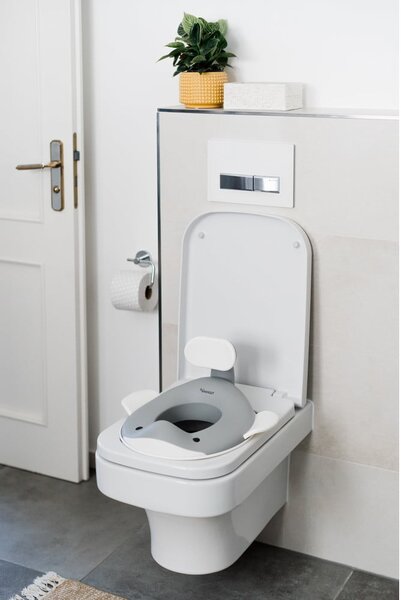 Tamno sivi dječji nastavak za WC Dark grey – Kindsgut