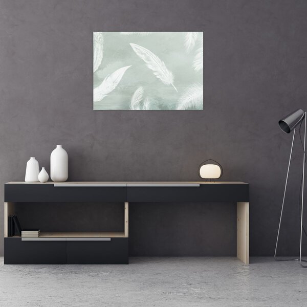 Slika - Bijelo perje (70x50 cm)