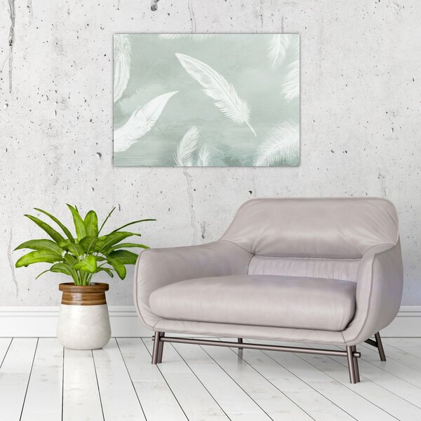 Slika - Bijelo perje (70x50 cm)