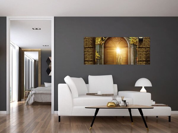 Slika - Vrata u šumi (120x50 cm)