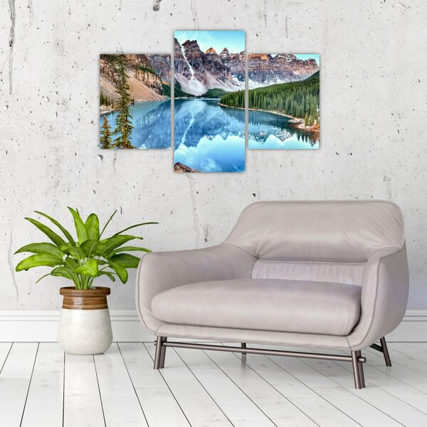 Slika - Jezero Moraine (90x60 cm)