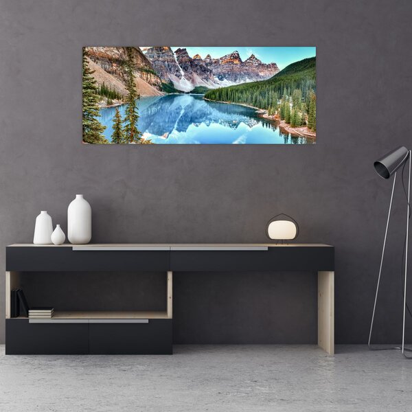 Slika - Jezero Moraine (120x50 cm)