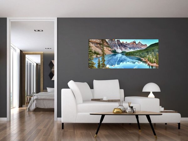 Slika - Jezero Moraine (120x50 cm)