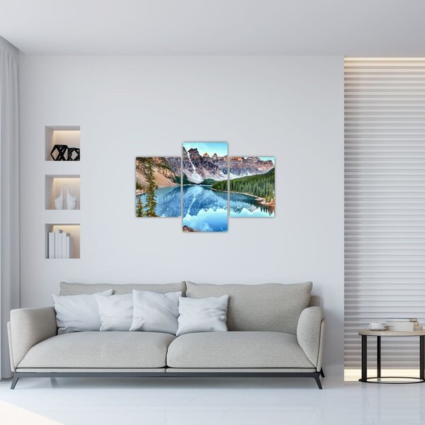 Slika - Jezero Moraine (90x60 cm)