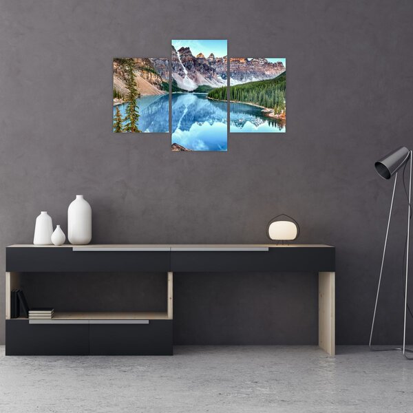 Slika - Jezero Moraine (90x60 cm)
