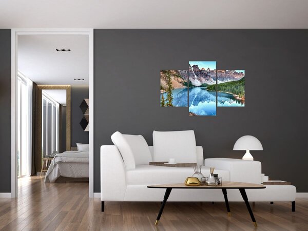 Slika - Jezero Moraine (90x60 cm)