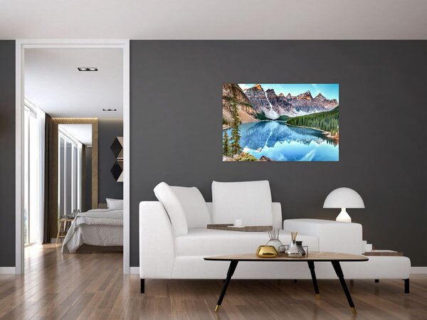 Slika - Jezero Moraine (90x60 cm)