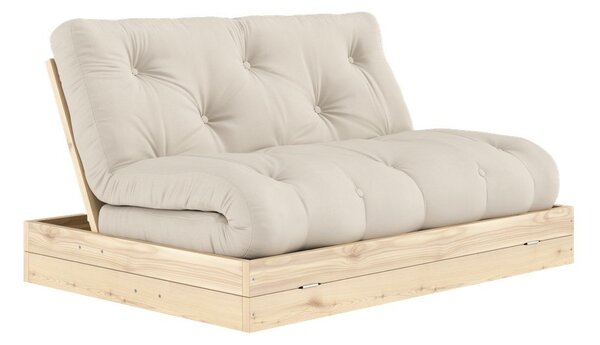 Bež sklopiva sofa 145 cm Flip – Karup Design