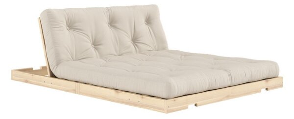 Bež sklopiva sofa 145 cm Flip – Karup Design