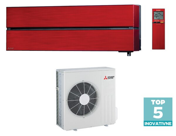 KLIMA UREĐAJ MITSUBISHI MSZ-LN50VGR/MUZ-LN50VG CRVENA