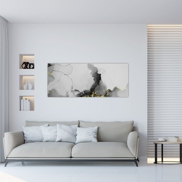 Slika - Umjetnost tintom (120x50 cm)