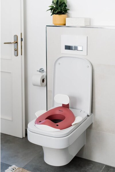 Tamno ružičasti dječji nastavak za WC Dusty pink – Kindsgut