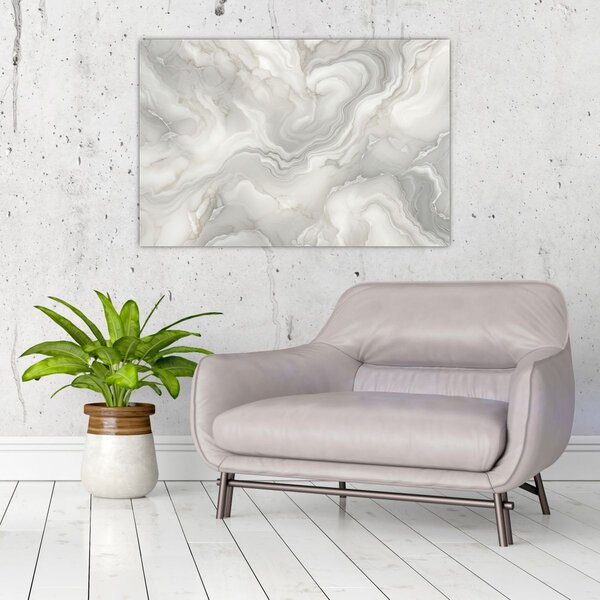 Slika - Tekstura prirodnog mramora (90x60 cm)