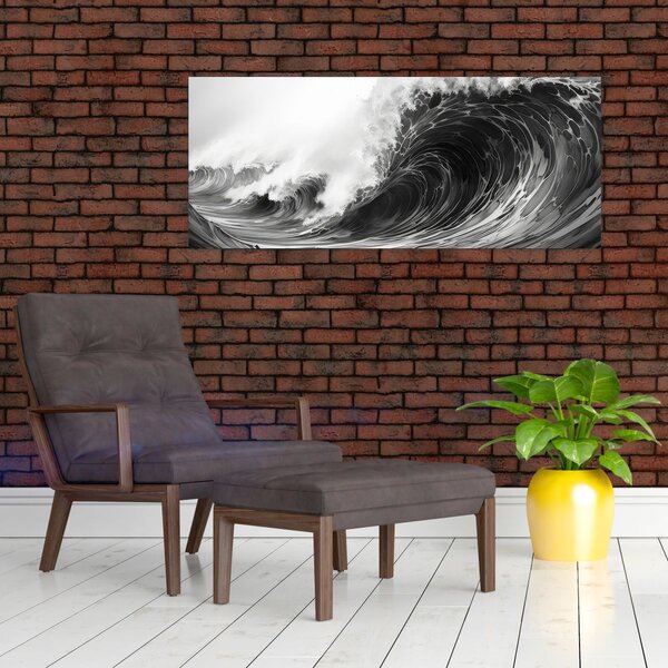 Slika - Slikanje valova (120x50 cm)