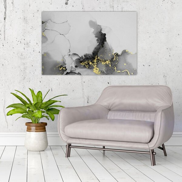 Slika - Umjetnost tintom (90x60 cm)
