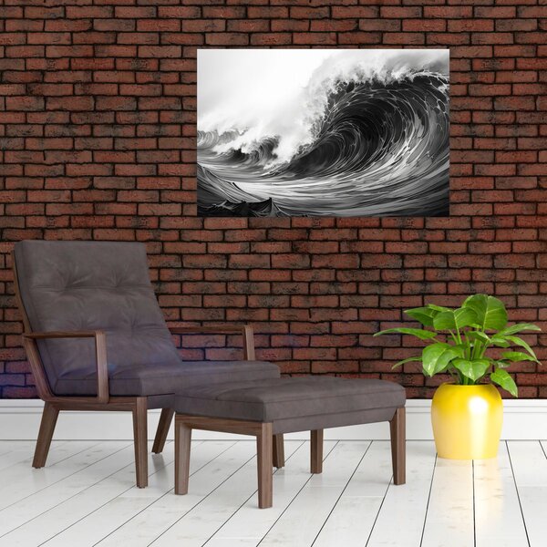 Slika - Slikanje valova (90x60 cm)