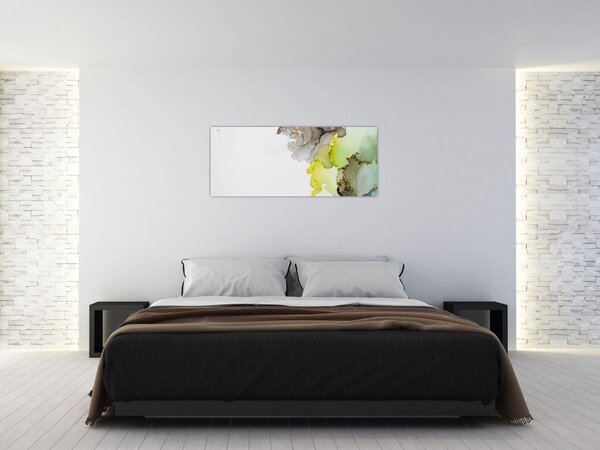 Slika - Apstraktna umjetnost u tinti (120x50 cm)