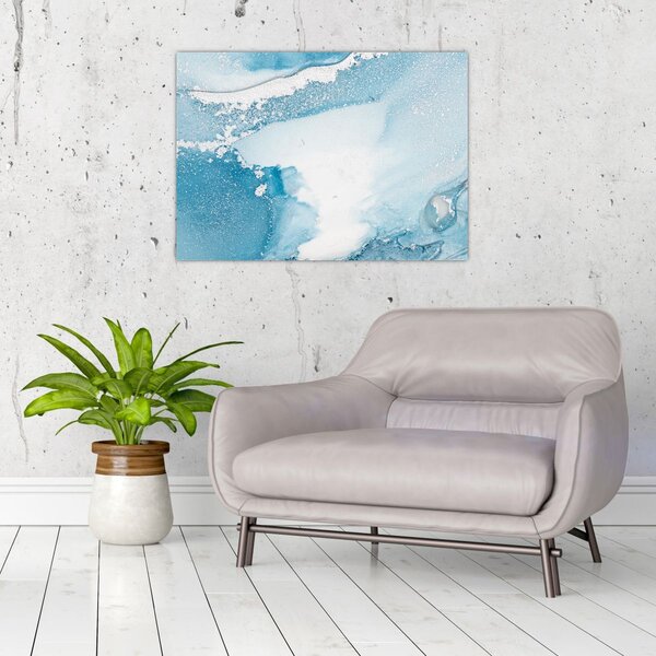 Slika - Plavi dekor (70x50 cm)
