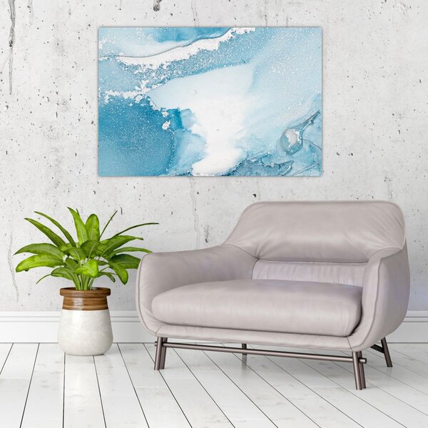 Slika - Plavi dekor (90x60 cm)