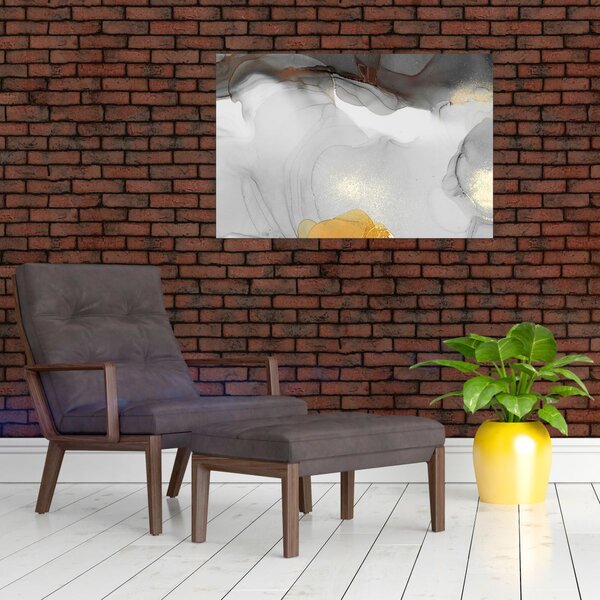 Slika - Umjetnost tušem II. (90x60 cm)