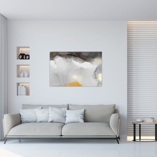 Slika - Umjetnost tušem II. (90x60 cm)