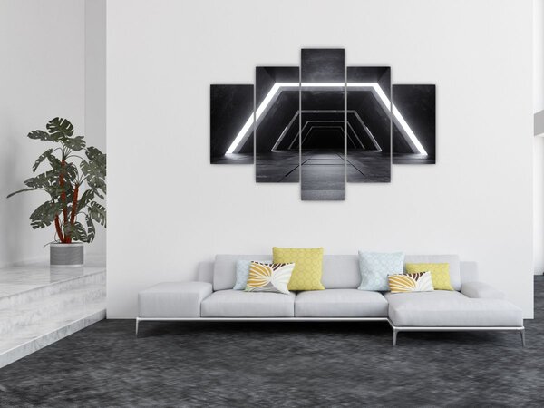 Slika - Futuristički tunel (150x105 cm)
