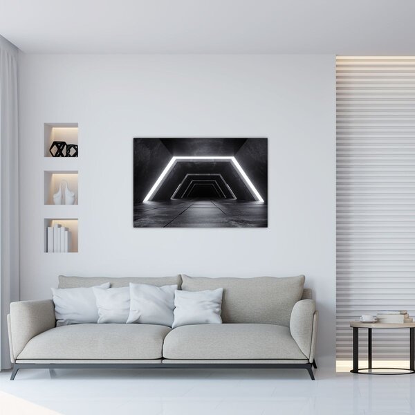 Slika - Futuristički tunel (90x60 cm)