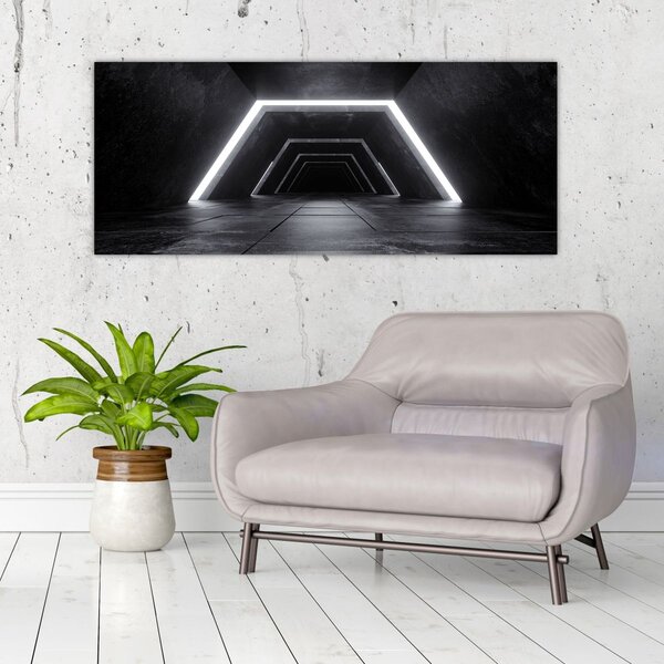 Slika - Futuristički tunel (120x50 cm)