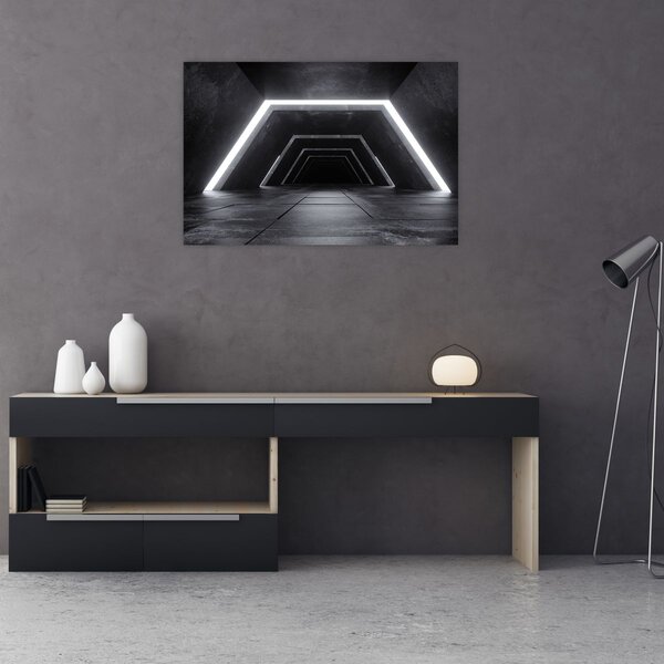 Slika - Futuristički tunel (90x60 cm)
