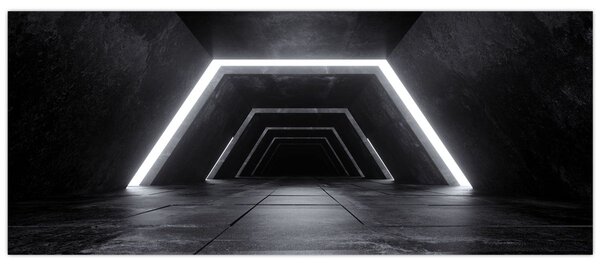 Slika - Futuristički tunel (120x50 cm)