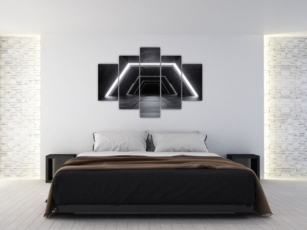 Slika - Futuristički tunel (150x105 cm)